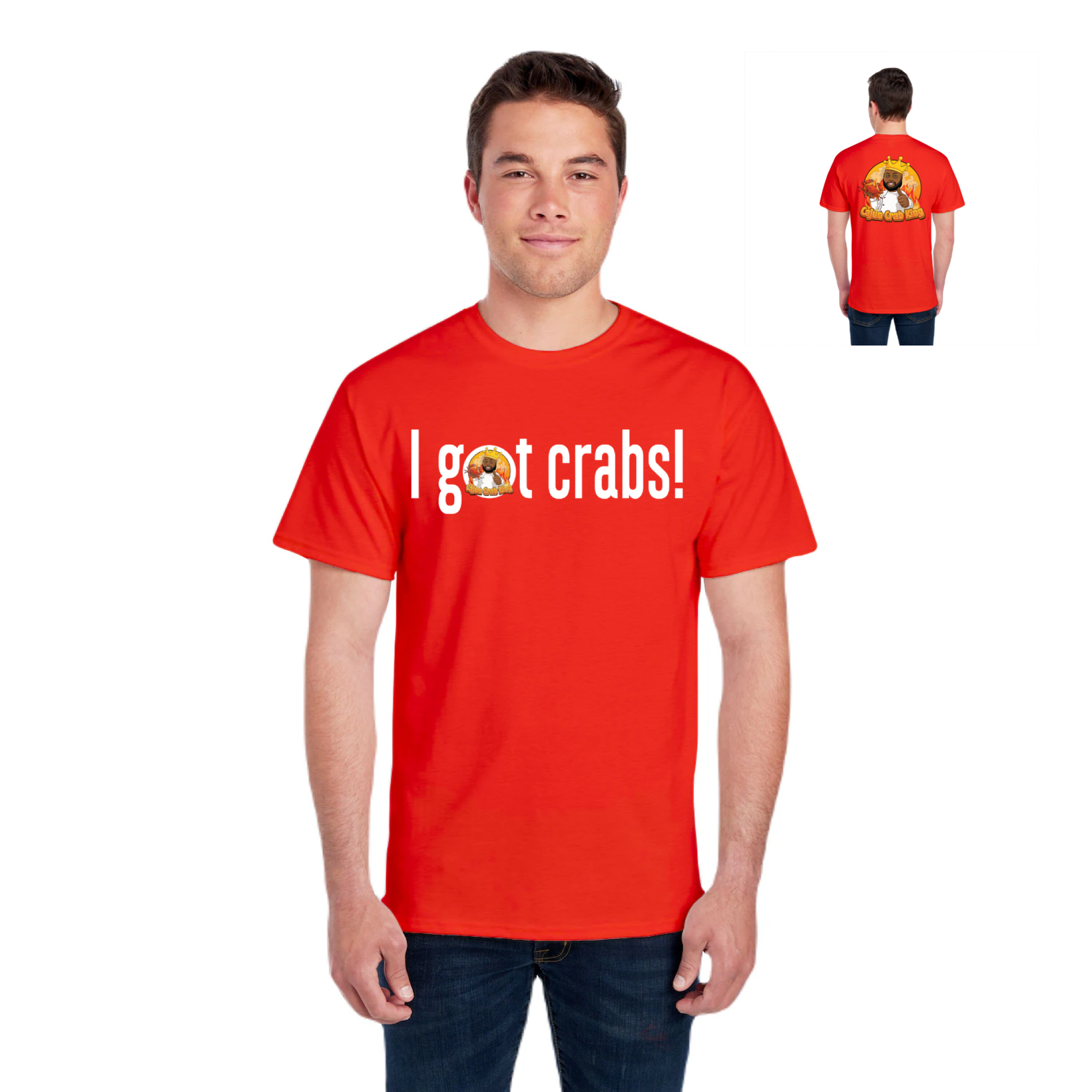 Cajun Crab King Shirts